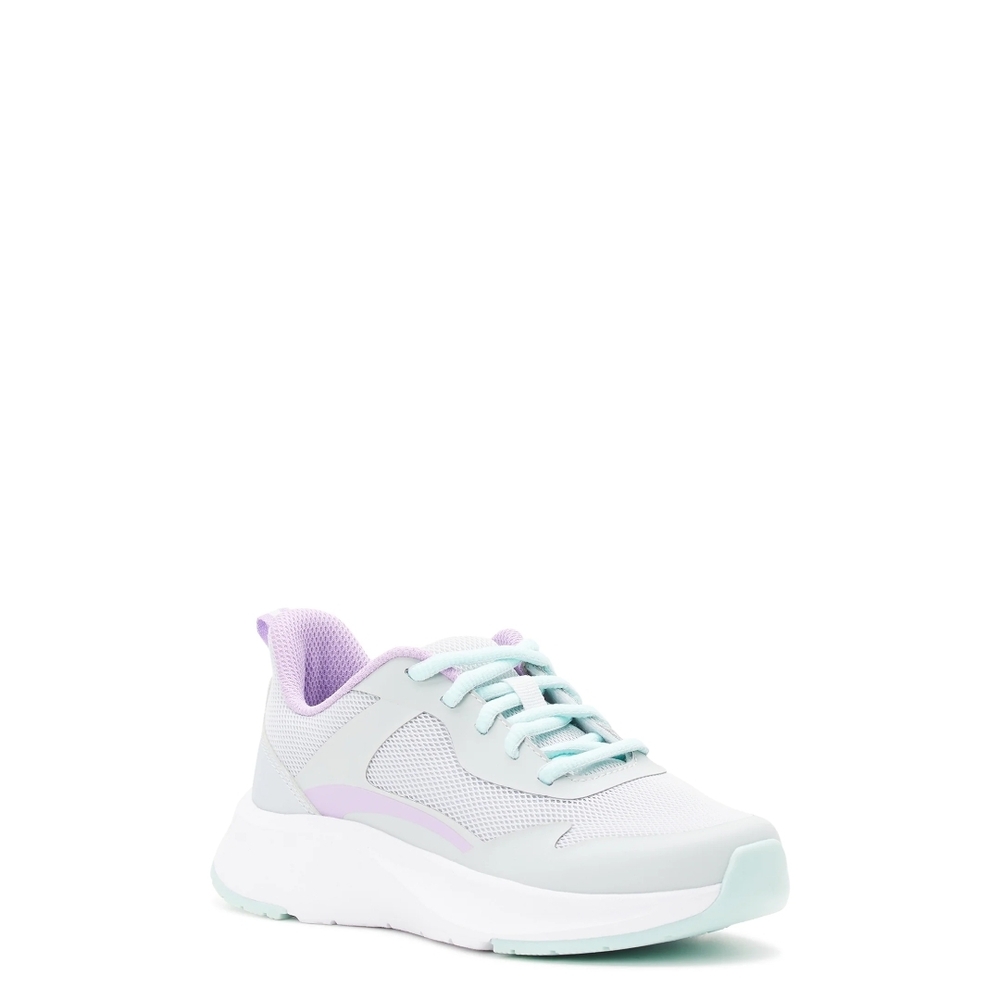 Athletic Works  Girl Mesh Jogger Lace Up Sneakers Size 13